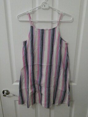 Juniors Roxy Girl Striped Sundress NWT Juniors Size Large (12/14)